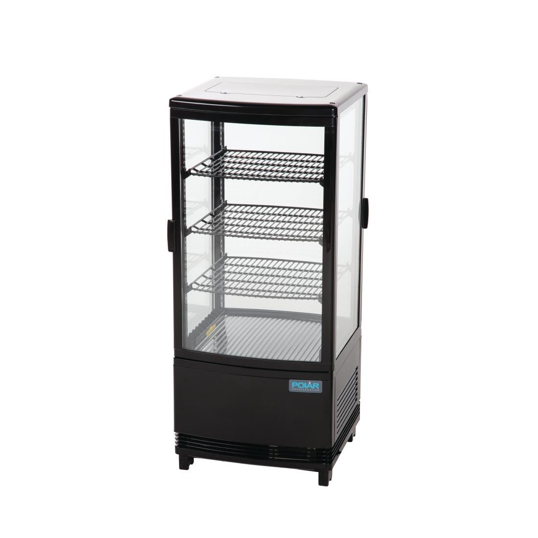 Polar C-Series Display Fridge 86Ltr Black DP288