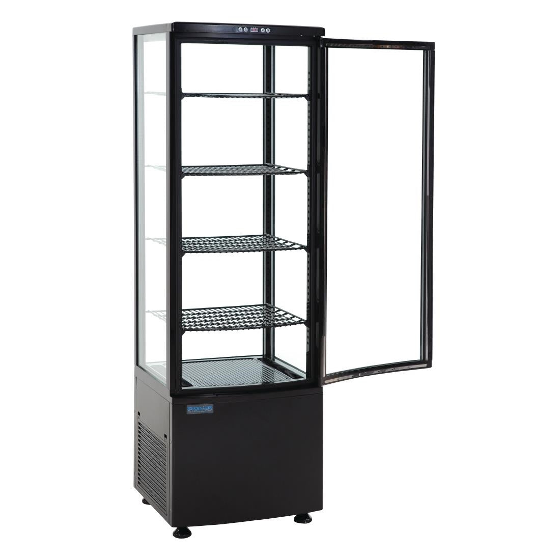 Polar C-Series Curved Door Display Fridge 235Ltr Black DP289