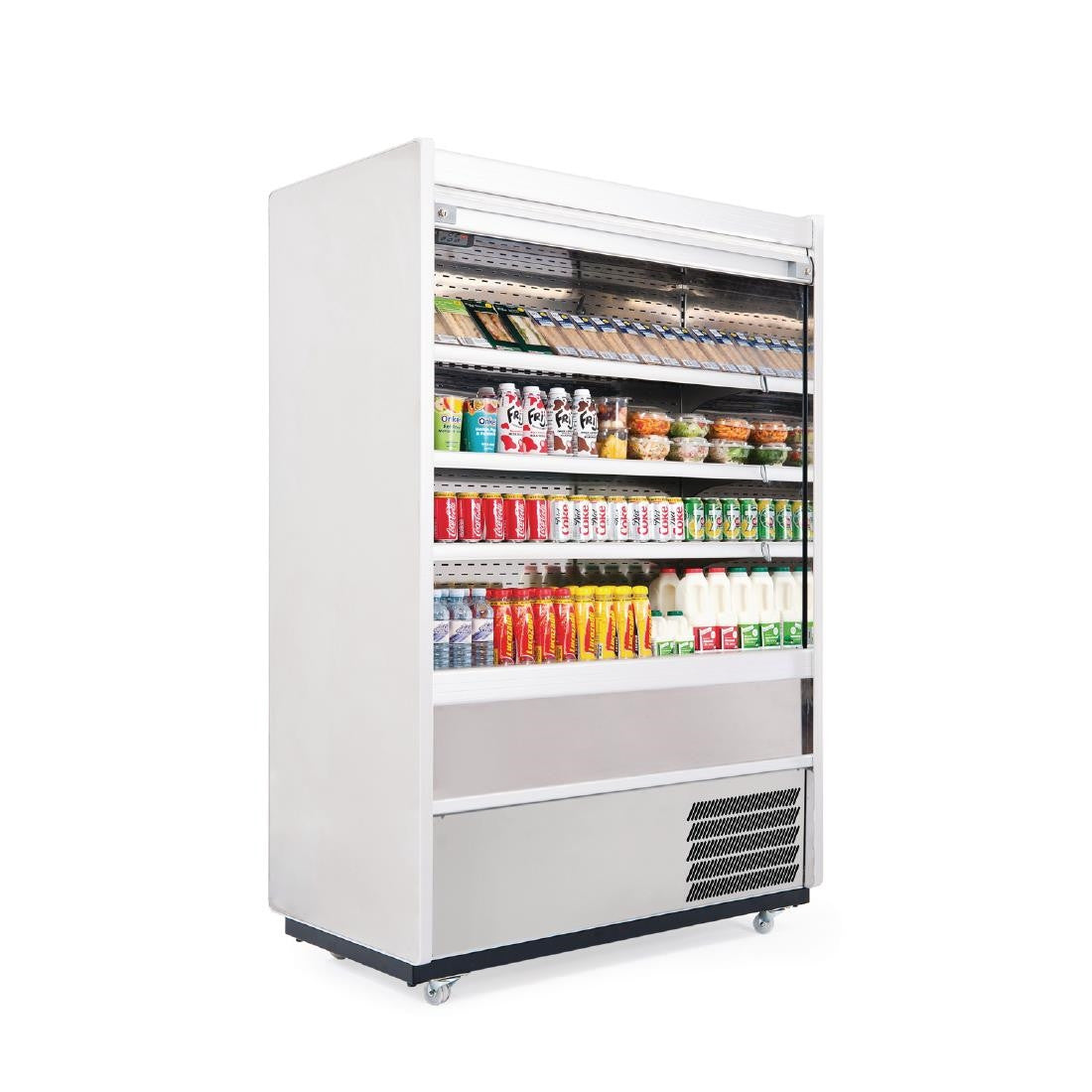 Williams Slimline Gem Multideck Stainless Steel with Security Shutter Width 1250mm DP472