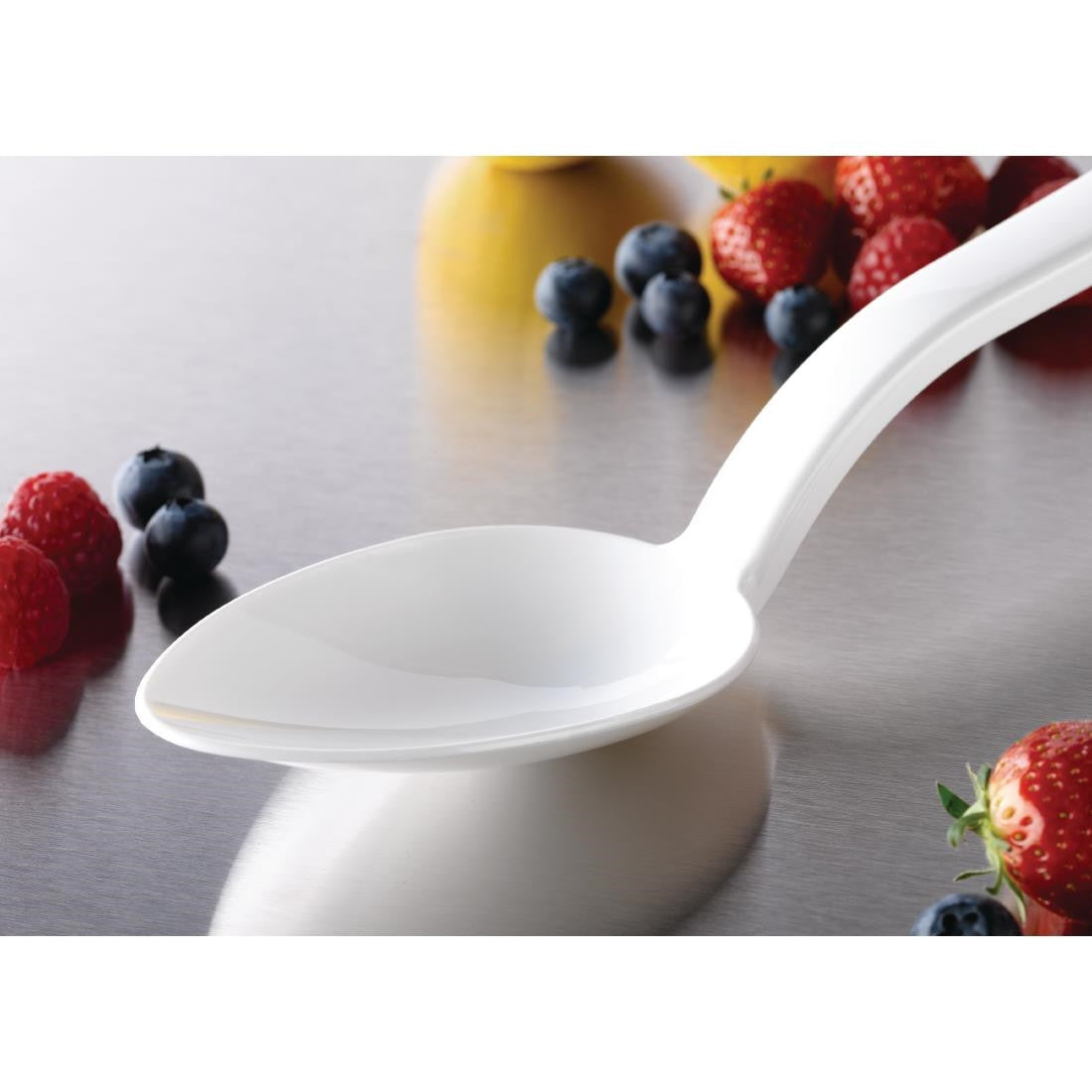 Matfer Bourgeat Exoglass Serving Spoon White 13" DR017