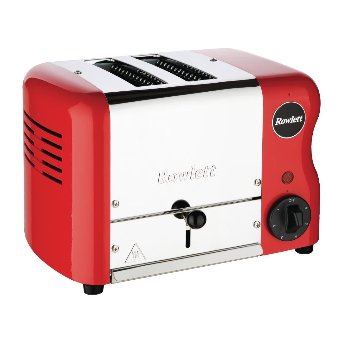 Rowlett Esprit 2 Slot Toaster Traffic Red w/2 Additional Elements & Sandwich Cage CH180
