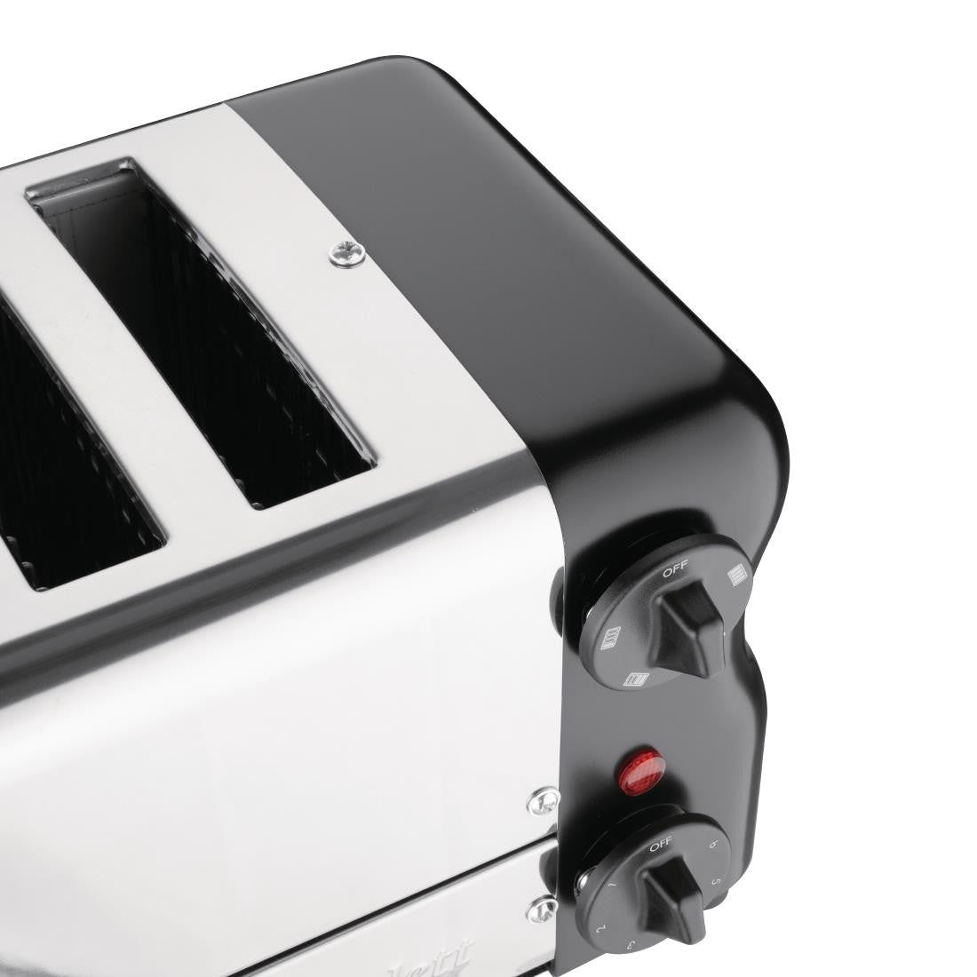 Rowlett Esprit 4 Slot Toaster Jet Black w/2x Additional Elements & Sandwich Cage CH183