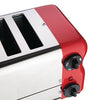 Rowlett Esprit 6 Slot Toaster Traffic Red w/2x Additional Elements & Sandwich Cage CH188