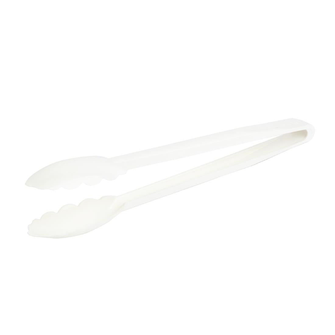 Matfer Bourgeat Exoglass Tongs White 12" DR320