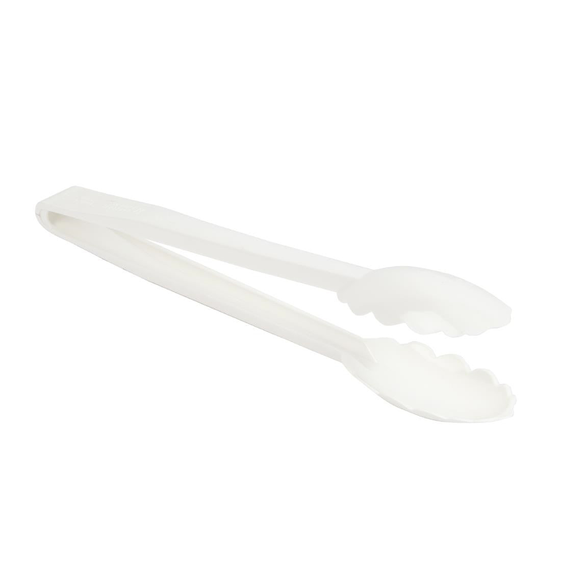 Matfer Bourgeat Exoglass Tongs White 12" DR320