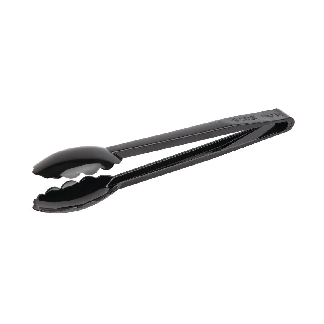 Matfer Bourgeat Exoglass Tongs Black 12" DR321