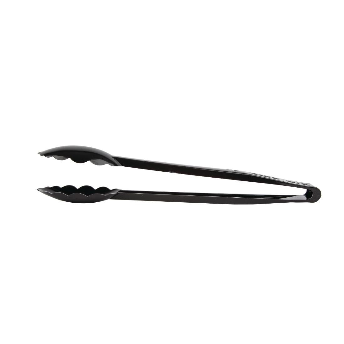 Matfer Bourgeat Exoglass Tongs Black 12" DR321