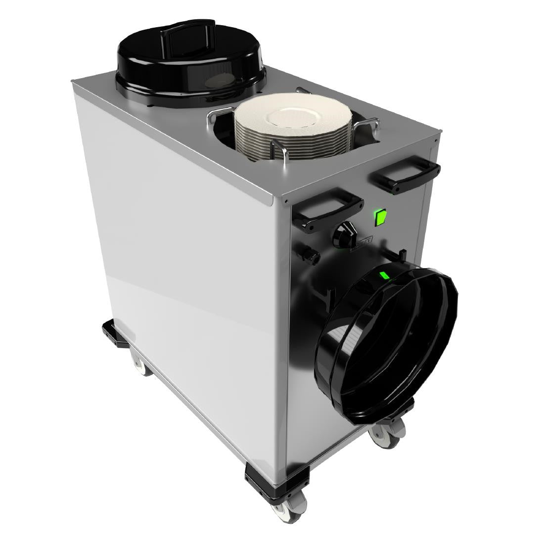 Moffat Twin Stack Mobile Heated Plate Dispenser HP2 DR401