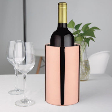 Olympia Copper Plated Wine Cooler DR741