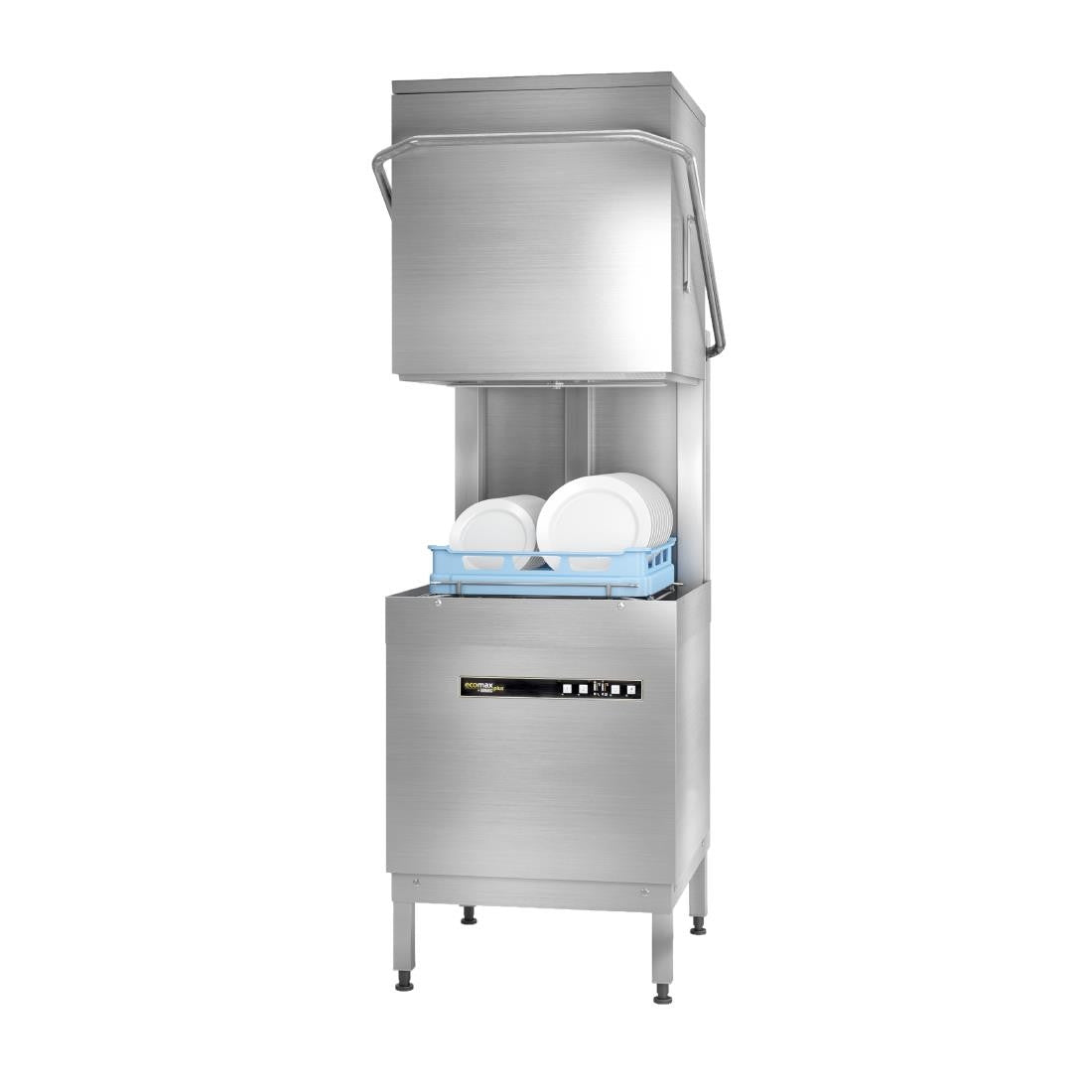 Hobart Ecomax Plus Pass Through Dishwasher H615SW with Water Softener DW265-MO