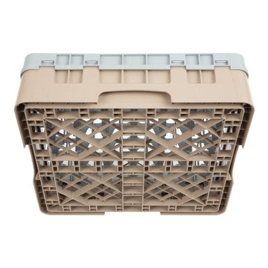 Cambro Camrack Beige 49 Compartments Max Glass Height 92mm DW561