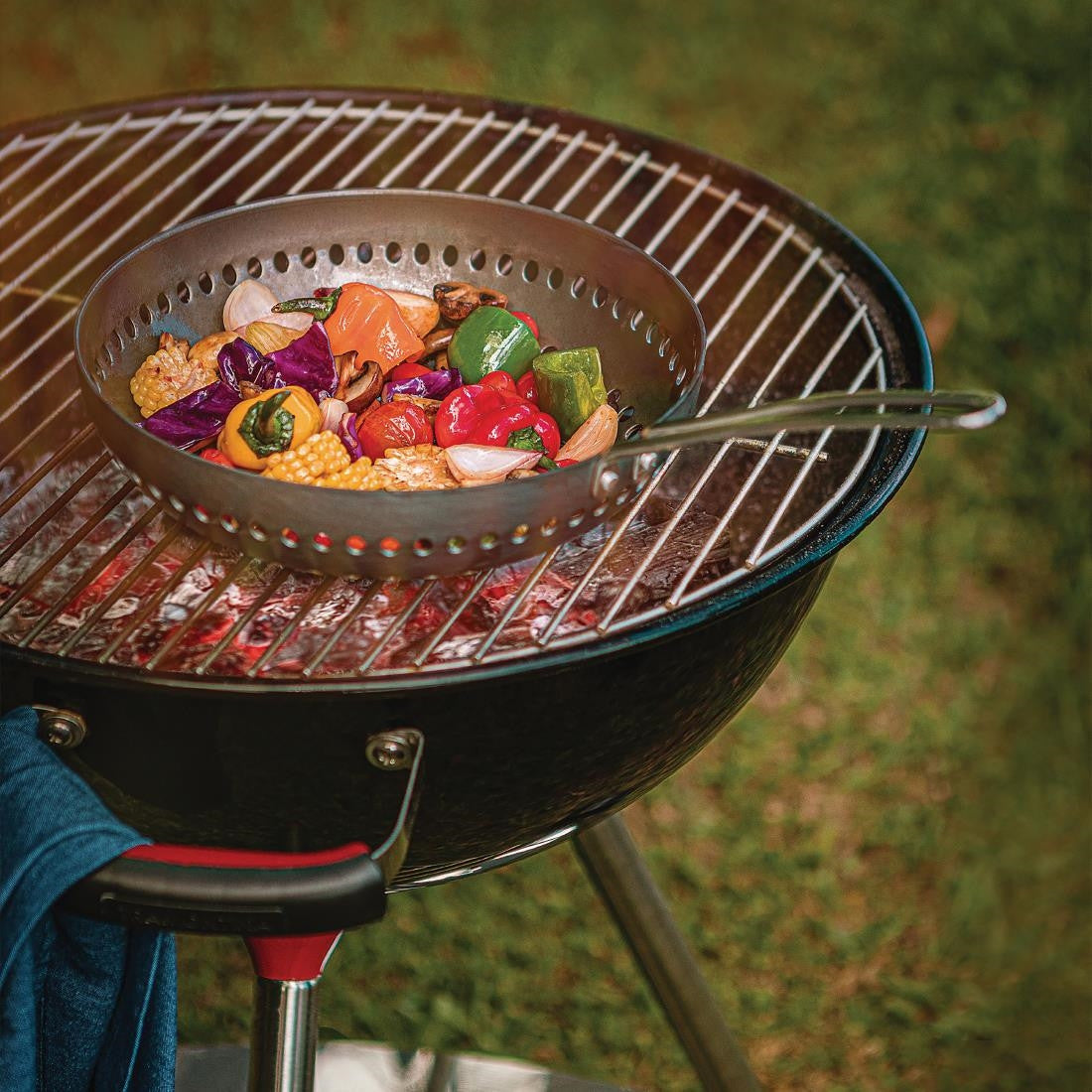 Tramontina Perforated Barbecue Wok 26 cm DW699