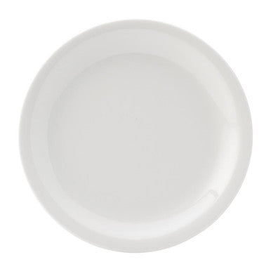 Utopia Titan Narrow Rimmed Plates White 220mm 24 Pack DY317