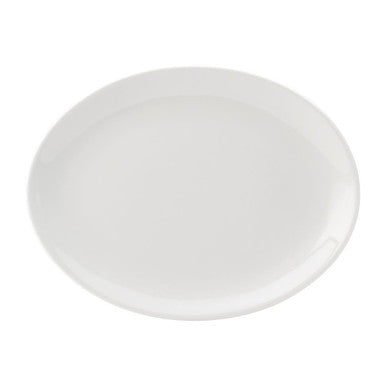 Utopia Titan Oval Plates White 240mm 24 Pack DY324