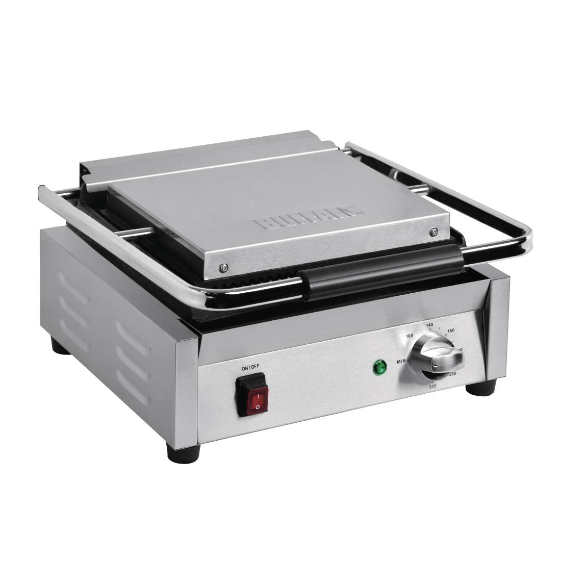 Buffalo Bistro Large Ribbed Contact Grill DY995