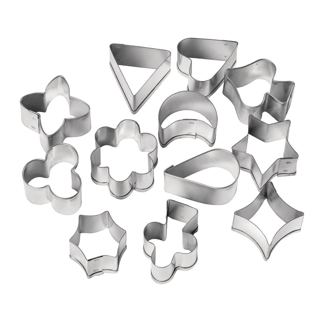 Vogue Aspic Pastry Cutter Set Large (Pack of 12) E002