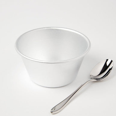 Vogue Aluminium Mini Pudding Basin 284ml E046