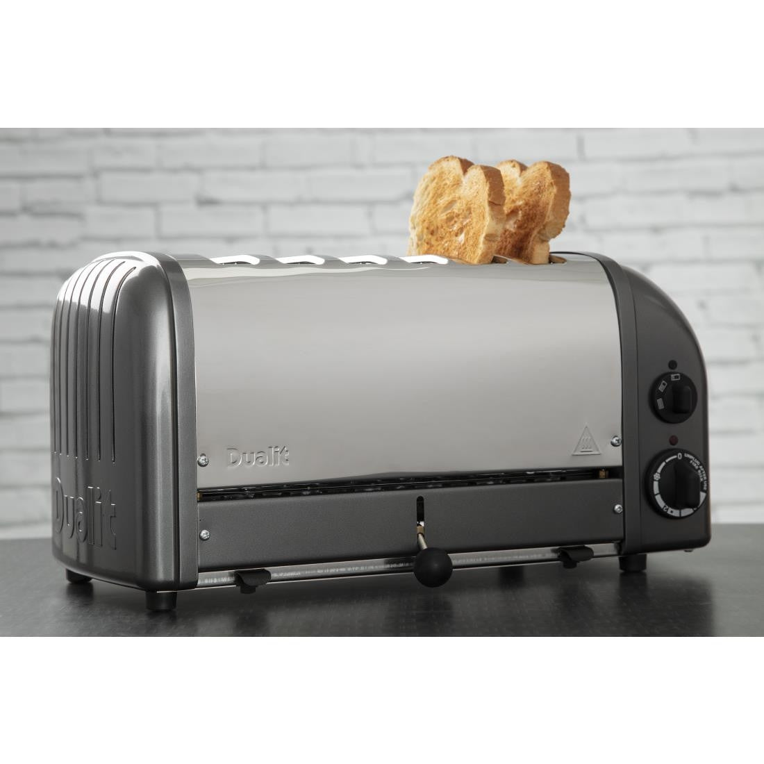 Dualit 6 Slice Vario Toaster Charcoal 60156 E269