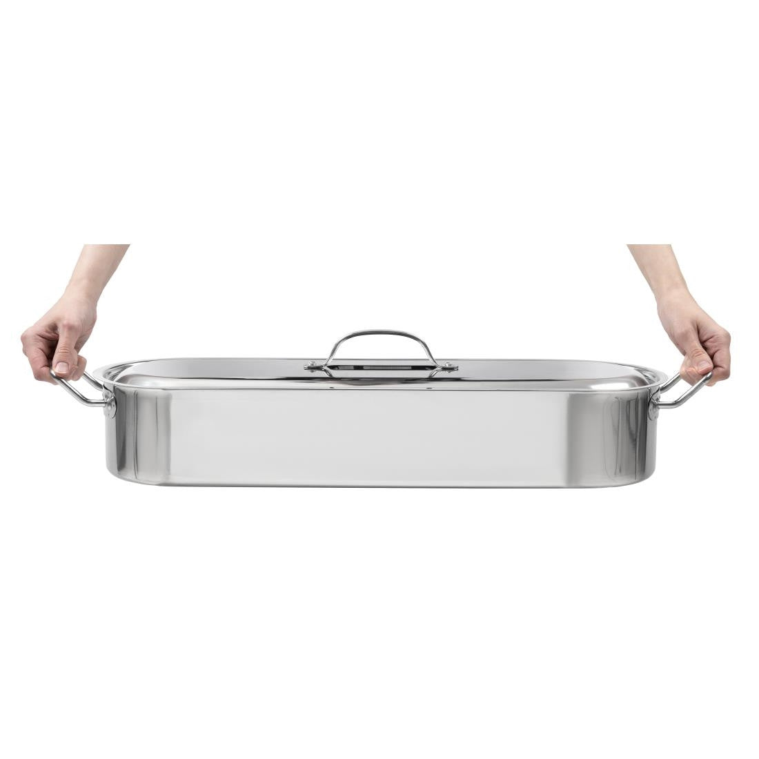 Kitchen Craft Stainless Steel Fish Kettle 620mm E923