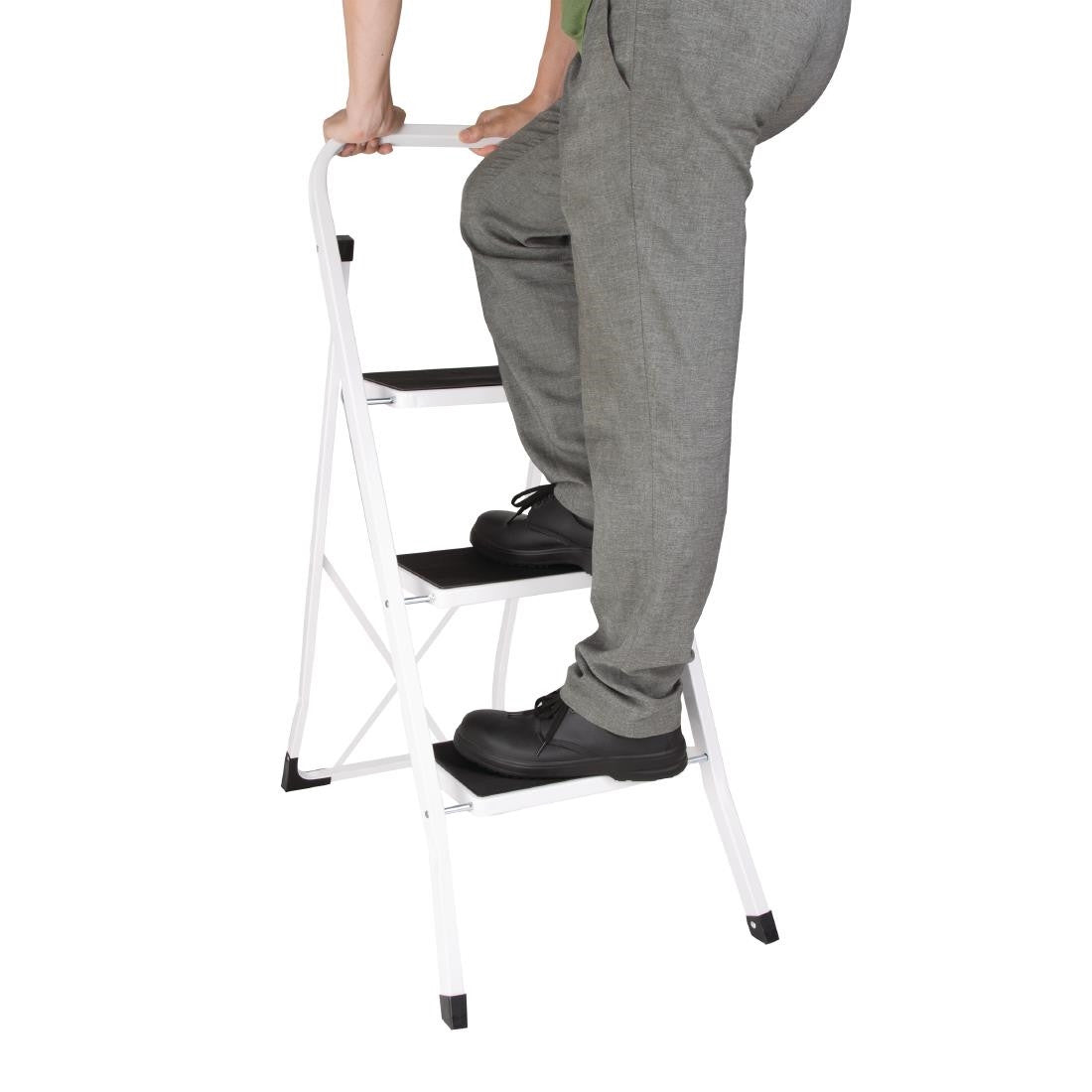 Folding Step Stool 3 Tread F019