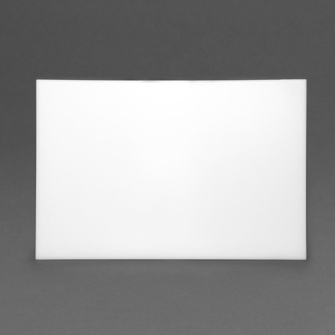 Hygiplas Anti Microbial High Density White Chopping Board F157