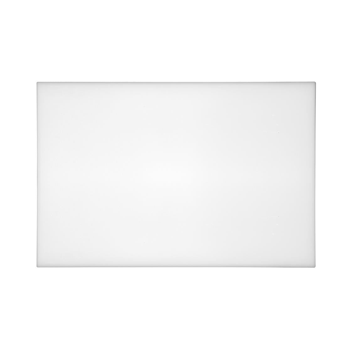 Hygiplas Anti Microbial High Density White Chopping Board F157