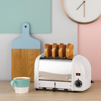 Dualit 4 Slice Vario Toaster White 40355 F211