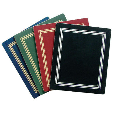 Melamine Burgundy Rectangular Placemat F628