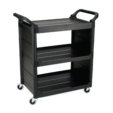 Rubbermaid Light Duty Service Utility Cart Black F630