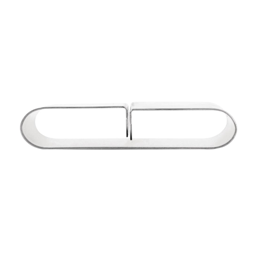 Olympia Curved Stainless Steel Menu Card Holder F778