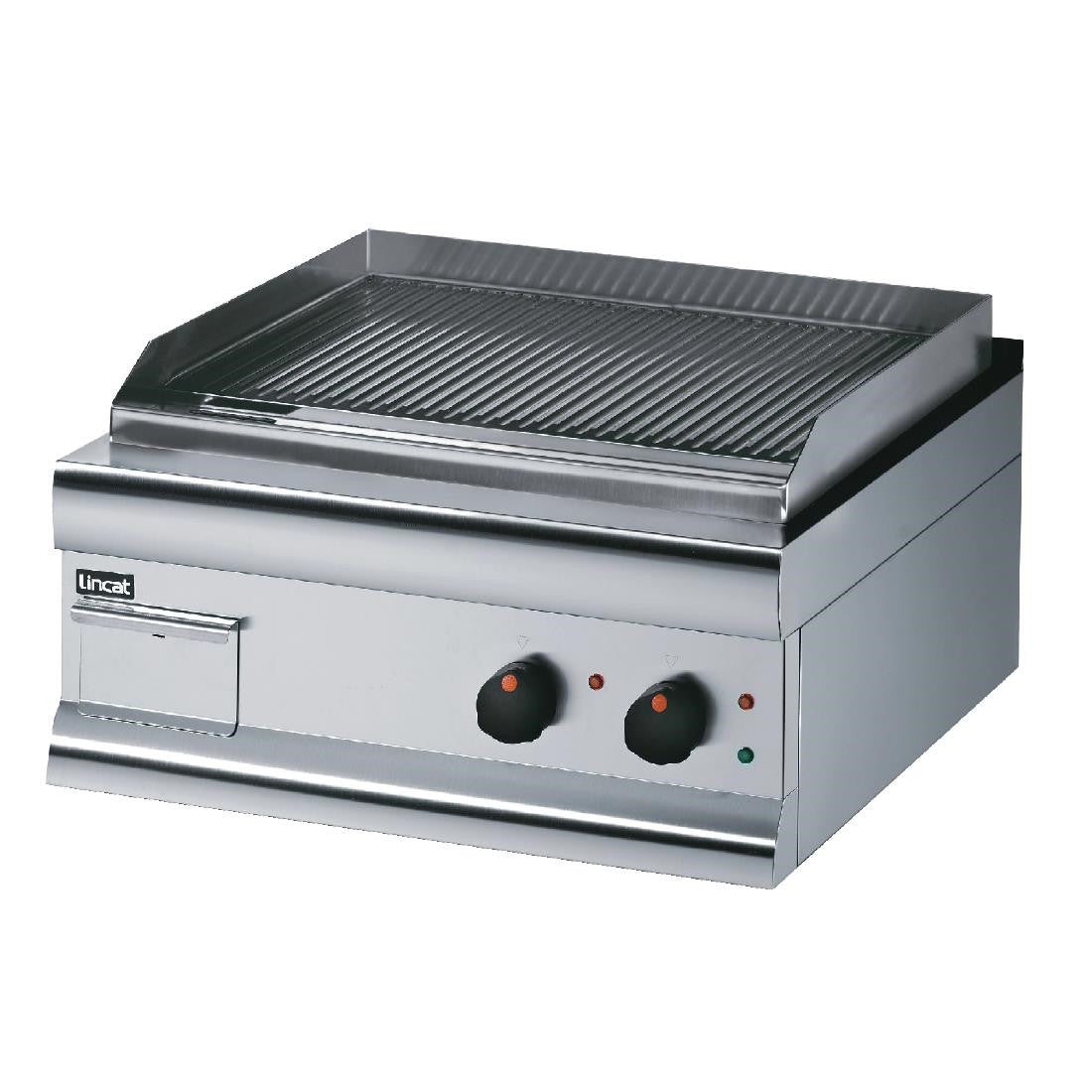 Lincat Silverlink 600 Ribbed Dual zone Electric Griddle GS6/TFR F924