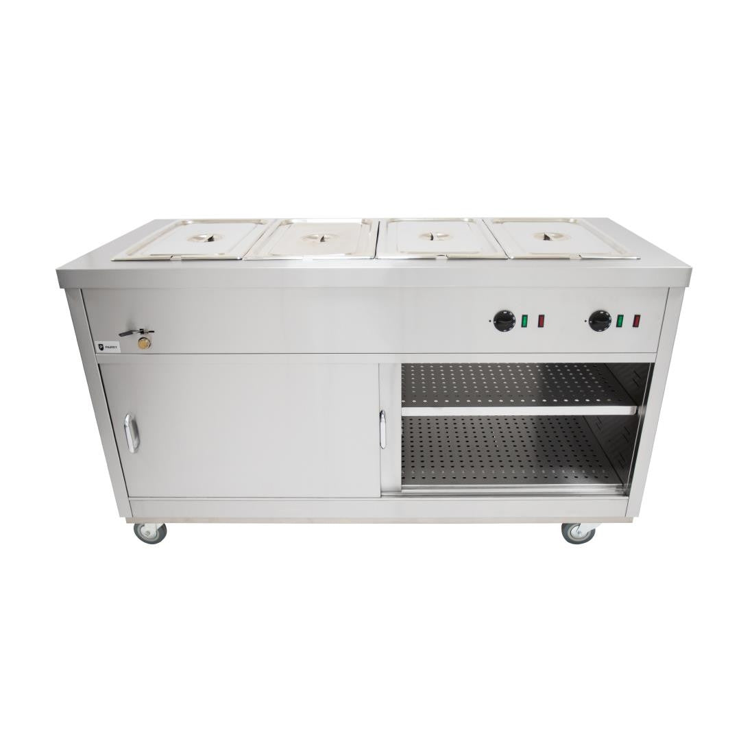 Parry Mobile Hot Cupboard with Bain Marie Top HOT15BM FA354