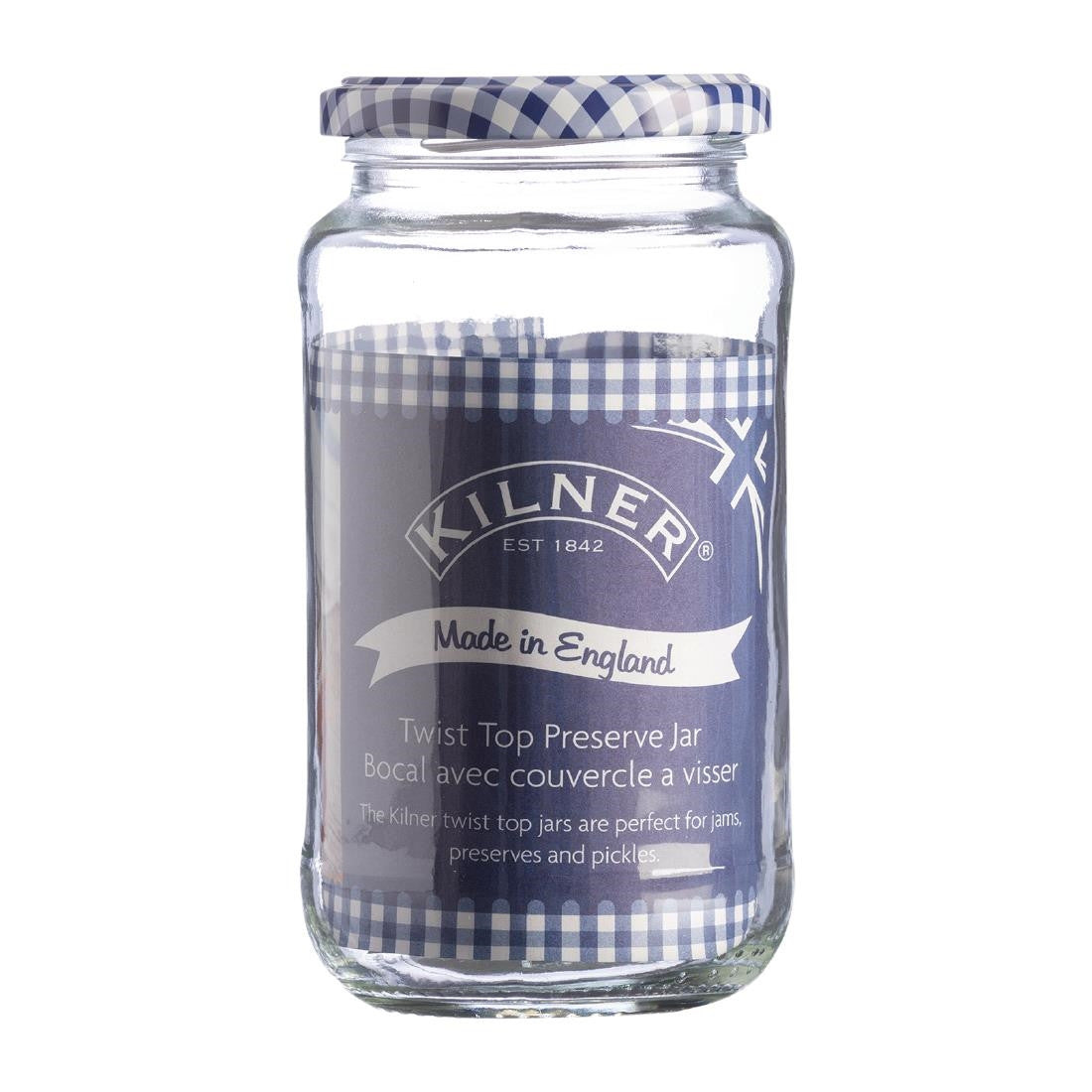 Kilner Round Twist Top Jar 580ml (Pack of 6) FA575