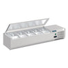 Polar G-Series Countertop Prep Fridge with Lid 5x 1/4GN FA854