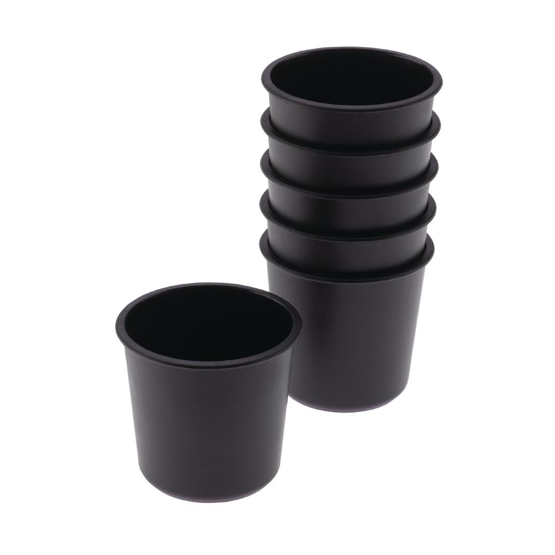 Matfer Bourgeat Exoglass Dariole Mould 60mm (Pack of 6) FA893