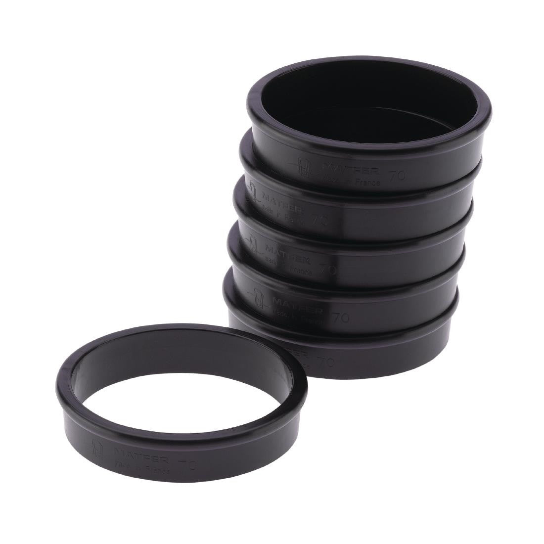 Matfer Bourgeat Exoglass Tart Ring 70mm FA982