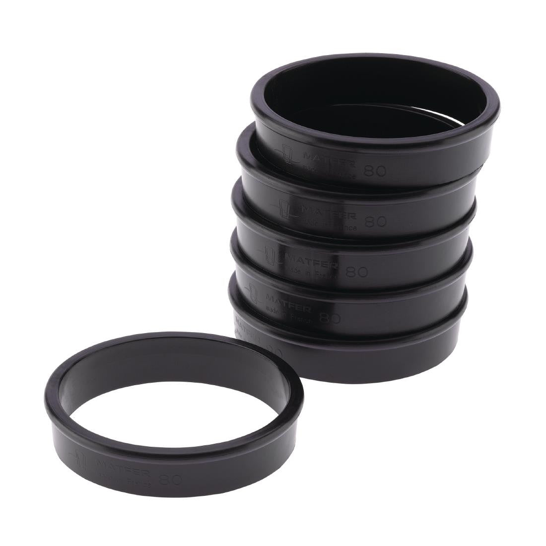 Matfer Bourgeat Exoglass Tart Ring 80mm FA984
