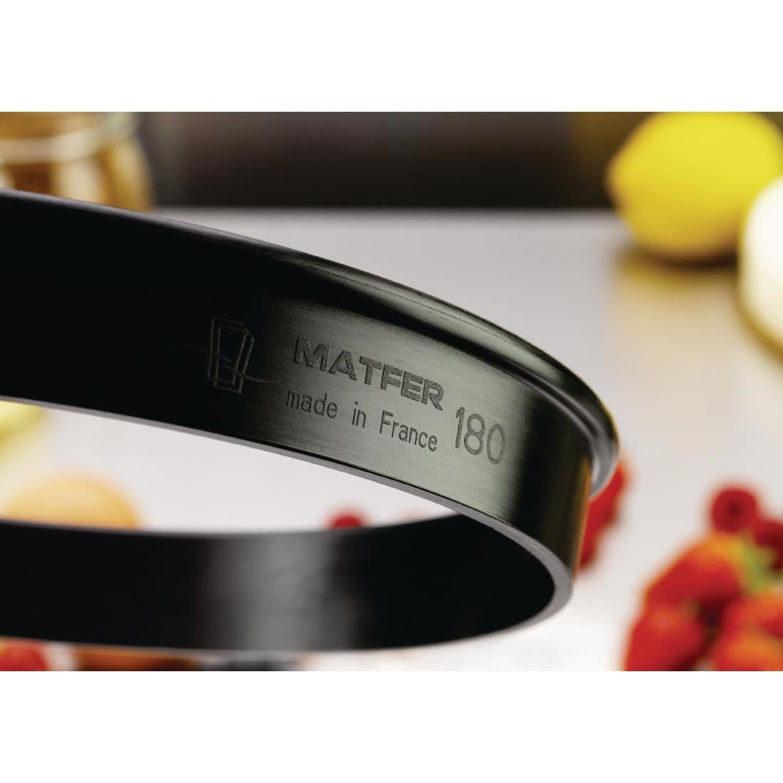 Matfer Bourgeat Exoglass Tart Ring 180mm FA990