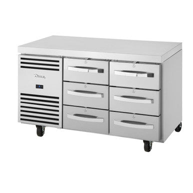 True Drawer Counter Fridge TCR1/2 FB014