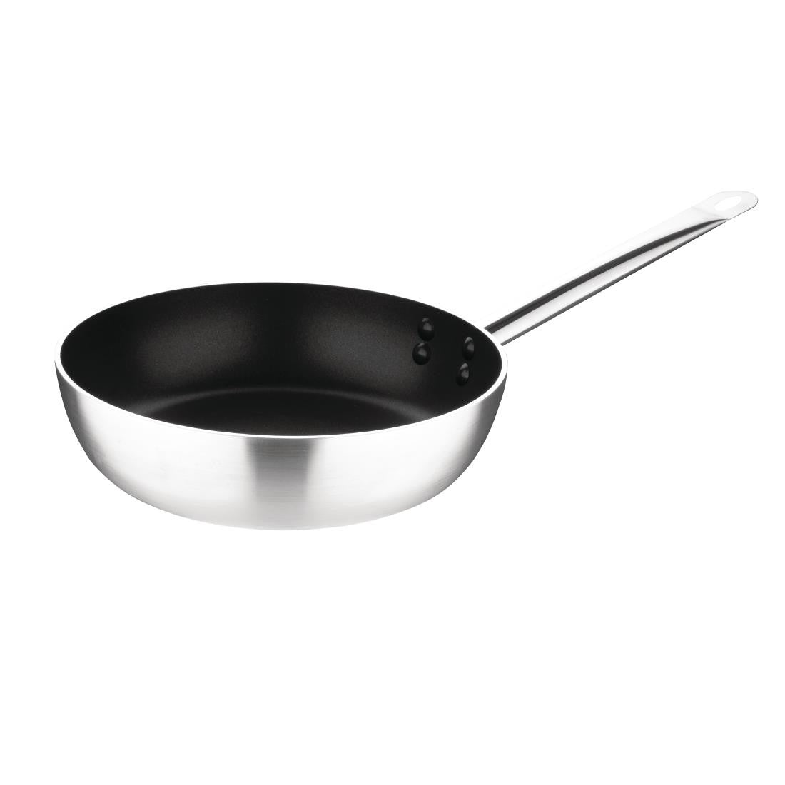 Vogue Non-stick Teflon Aluminium Induction Platinum Plus Sauté Pan 280mm FB695