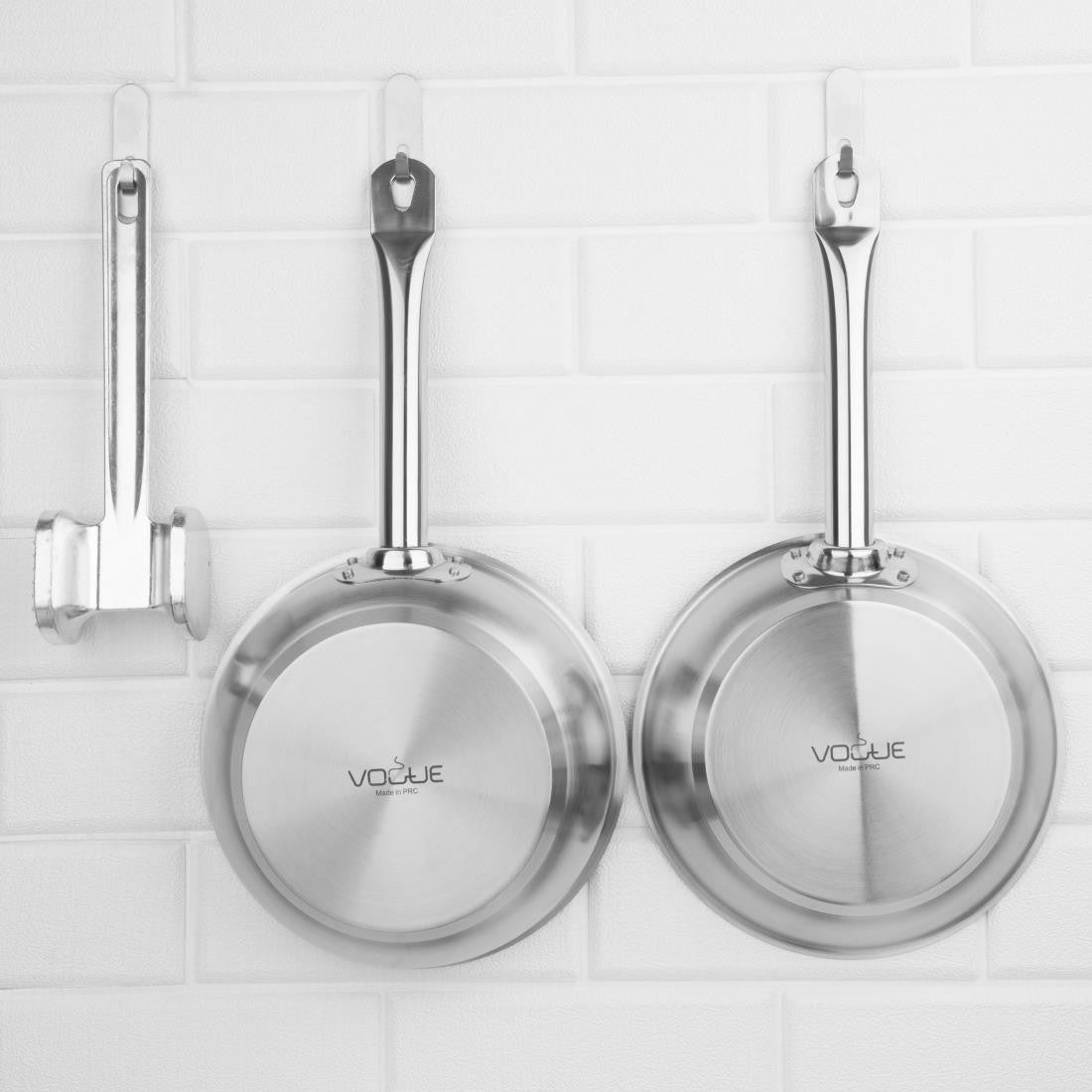 Vogue Non-stick Teflon Stainless Steel Platinum Plus Sauté Pan 200mm FC098