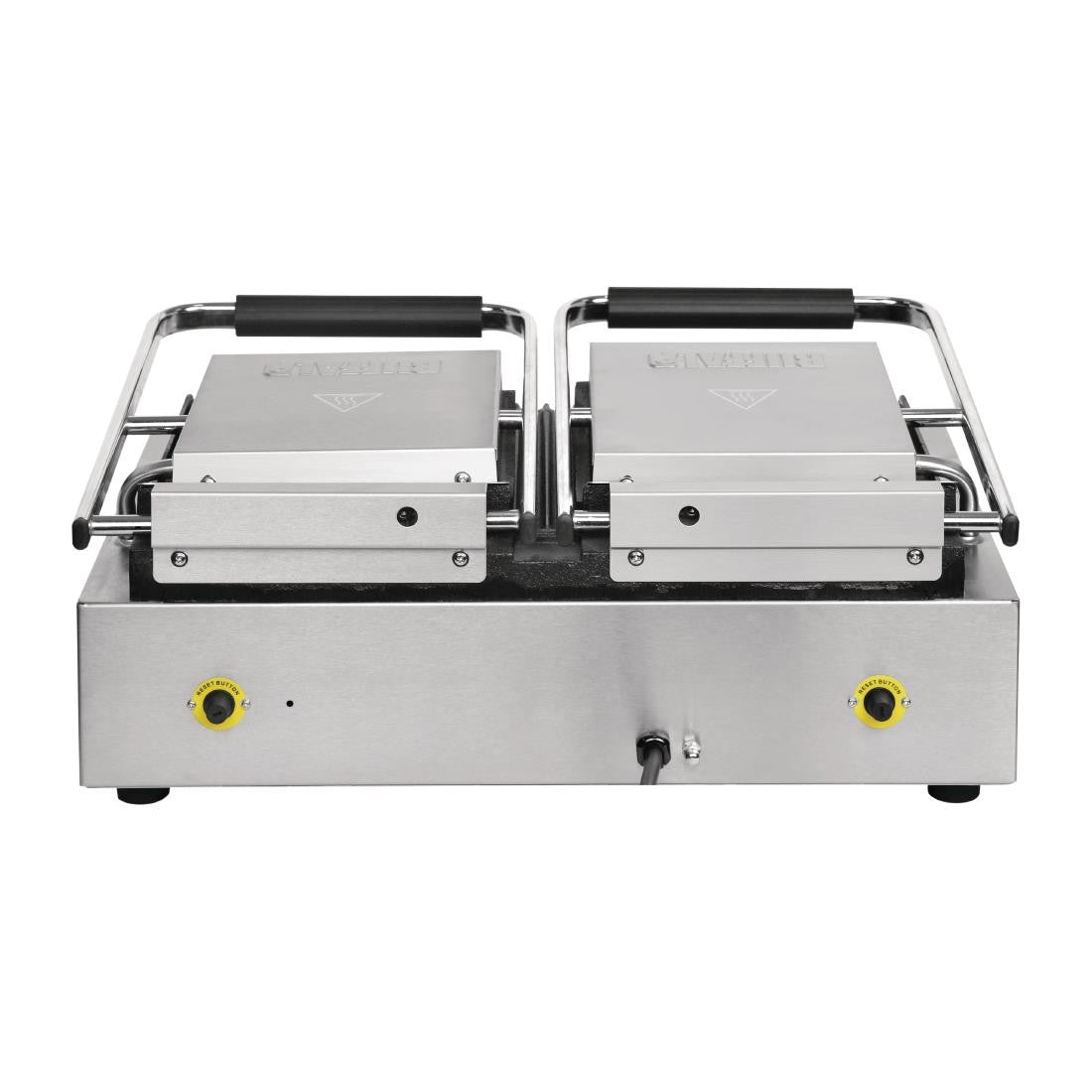 Buffalo Double Half Ribbed Contact Grill FC386