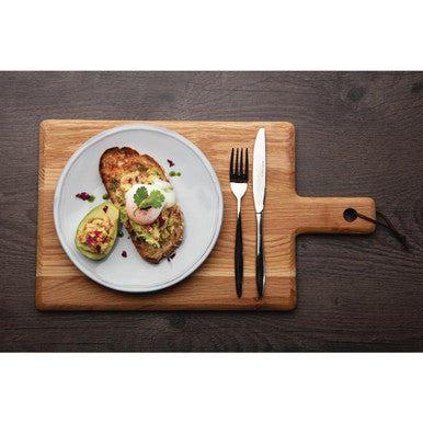 Olympia Oak Wood Handled Wooden Board Large 350mm GM261