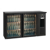 E3 2 x glass door undercounter bottle cooler FD022