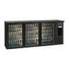 E3 3 x glass door undercounter bottle cooler FD026