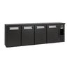 Gamko E3 Under Counter Bottle Cooler 4 Sliding Doors 728 Ltr FD028