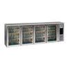 E3 4 x glass door undercounter bottle cooler FD031