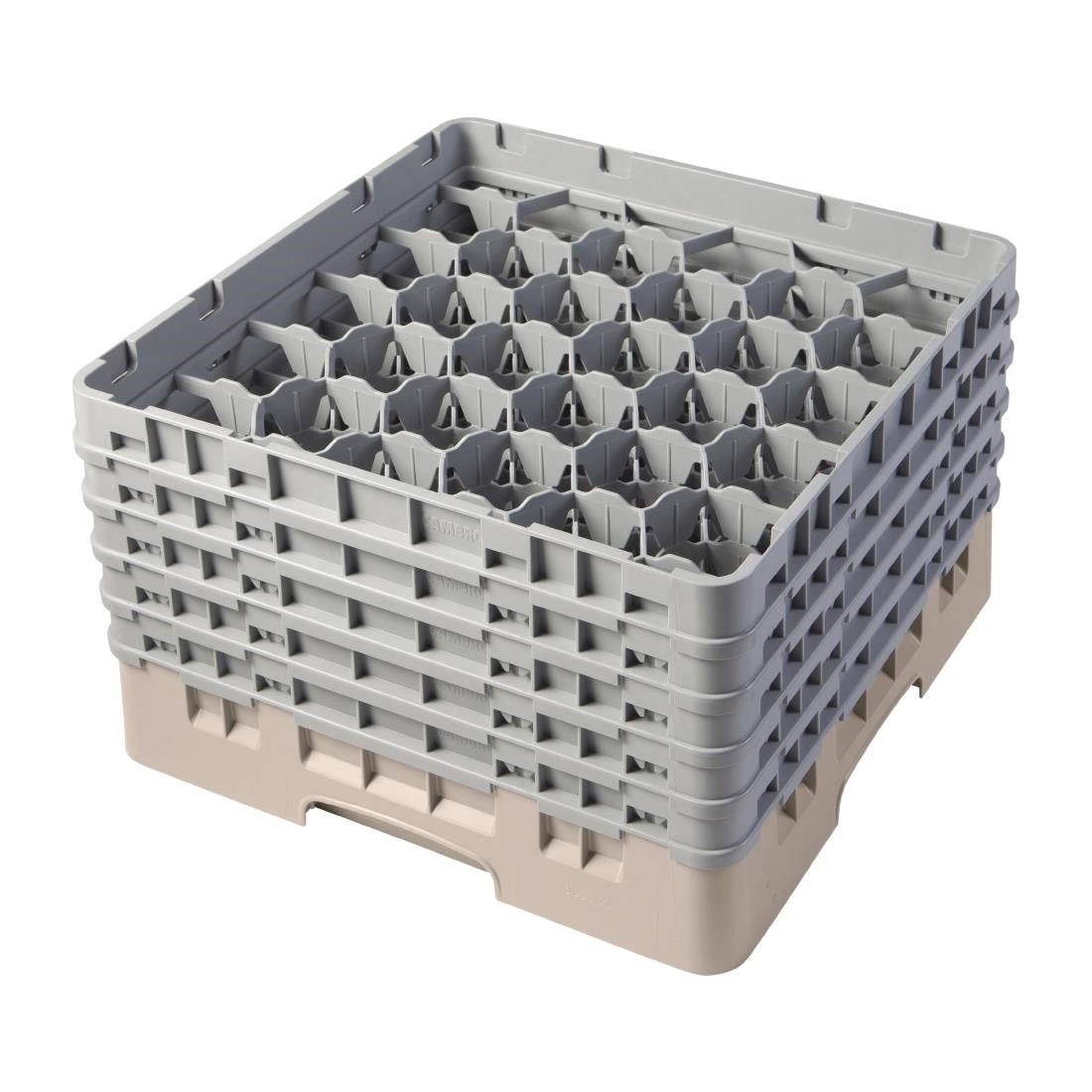 Cambro Camrack Beige 30 Compartments Max Glass Height 257mm FD077