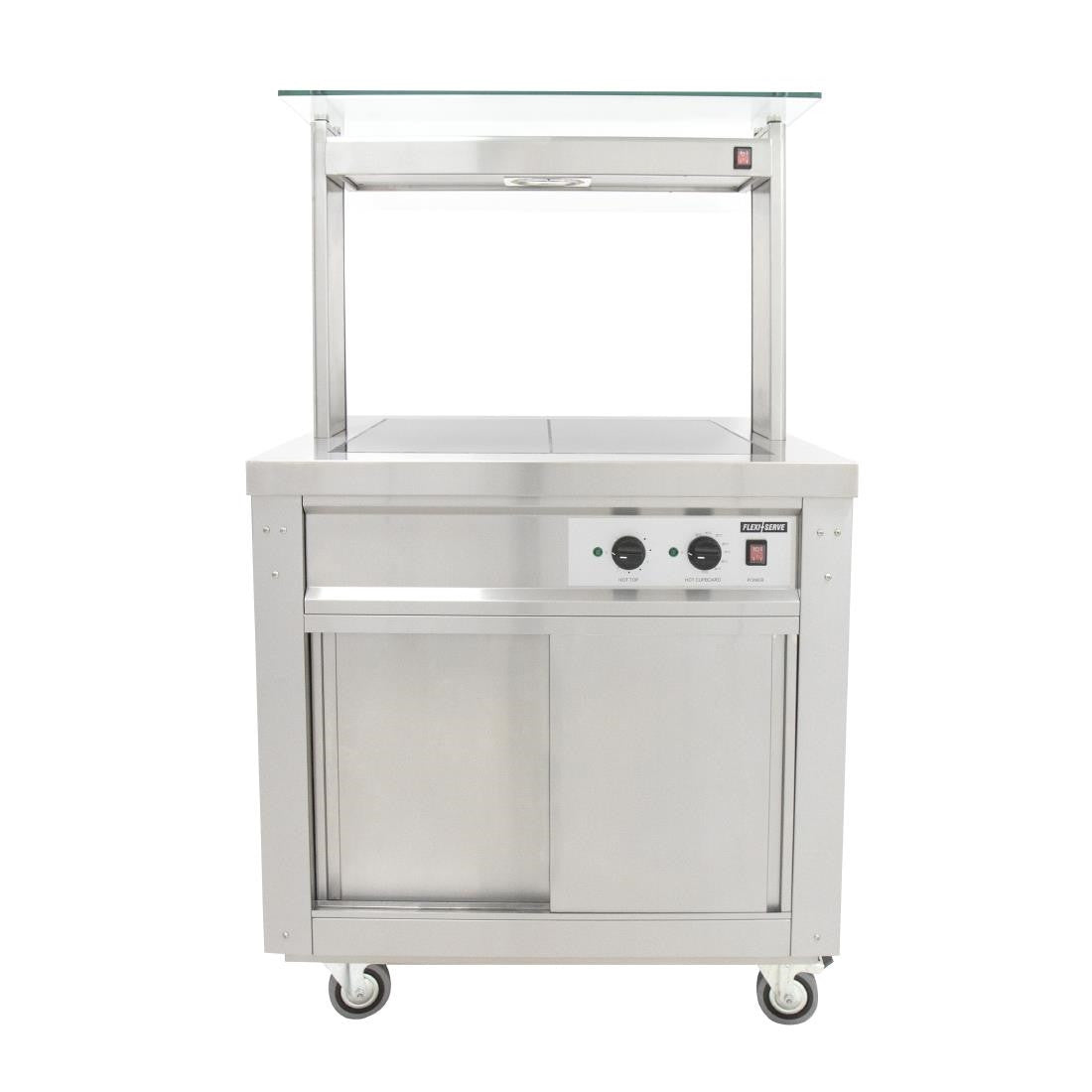 Parry Flexi-Serve Hot Cupboard with Hot Top and Quartz Gantry FS-HT2PACK FD216