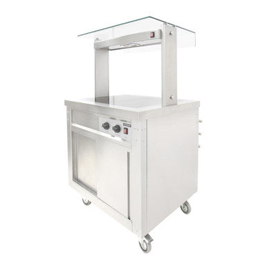 Parry Flexi-Serve Hot Cupboard with Hot Top and Quartz Gantry FS-HT2PACK FD216